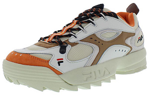 FILA Disruptor Cushioning, Wear Resistant Low Top Casual Shoes Men's Yellow Brown 1 2520377