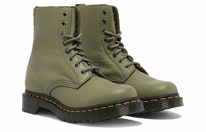 Dr.Martens Short Martin Boot Women's Green 1 2520447