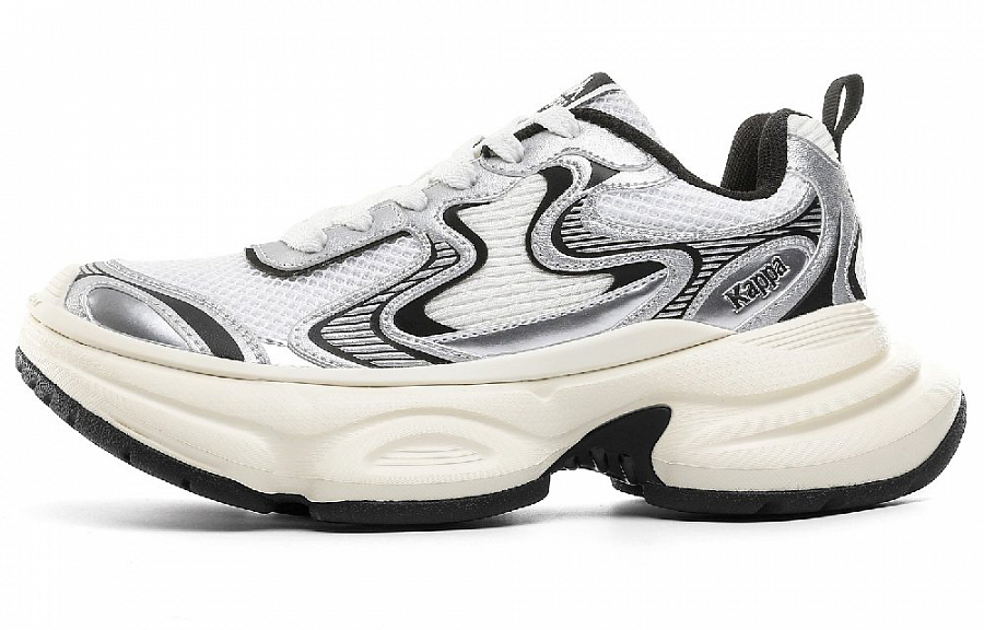 Kappa Low-Top Chunky Sneakers Women's Classic White купить в интернет-магазине Yoocart с быстрой доставкой по России.