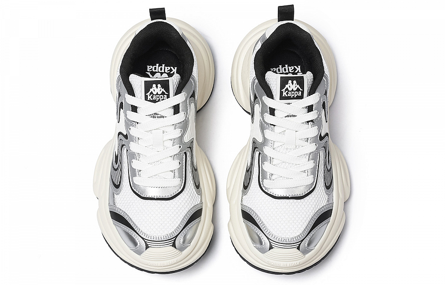 Kappa Low-Top Chunky Sneakers Women's Classic White купить в интернет-магазине Yoocart с быстрой доставкой по России.