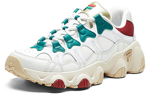 FILA Jagger Retro Running Shoes Ginger Man White/Brown Women's 1 2520783