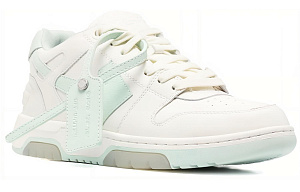OFF WHITE Out Of Office Low Top Sneakers Mint Green 1 2520875