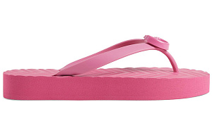 GUCCI Women's Chevron Thong Sandal 'Pink' Women's 1 2520910