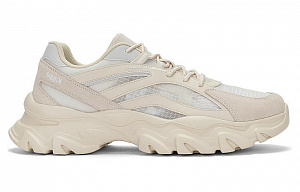 Kappa Anti-Slip And Wear-Resistant Breathable Low-Top Chunky Sneakers Unisex White Gray 1 2521231
