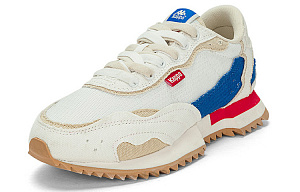 Kappa Anti-Slip Wear-Resistant Low-Top Casual Running Shoes Unisex White Blue 1 2521293