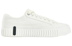 FILA Gear Anti-Slip Wear-Resistant Low-Top Skateboard Shoes Women's White 1 2521304