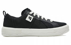 FILA FUSION POP 3 Abrasion Resistant Low Top Skateboard Shoes Men's Black 1 2521685