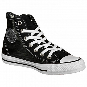 Converse Chuck Taylor All Star See High Thru High Top Canvas Shoes Women's Black 1 2521794
