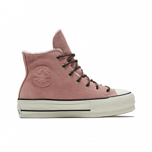 Converse Sherpa Chuck Taylor All Star Platform High Top 'Pink Blue' Women's 1 2521824