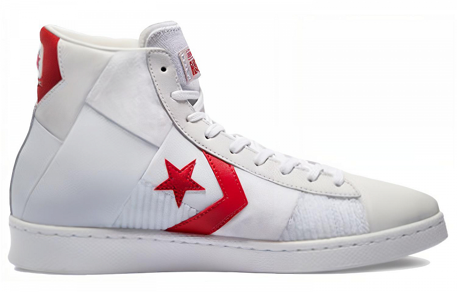 Converse Pro Leather High 'Summer Drip White University Red' купить в интернет-магазине Yoocart с быстрой доставкой по России.