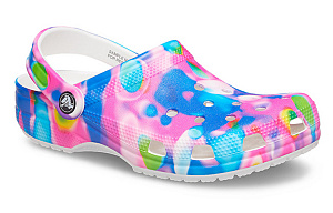 Crocs Classic Beach Sandals Unisex Blue Pink 1 2522438