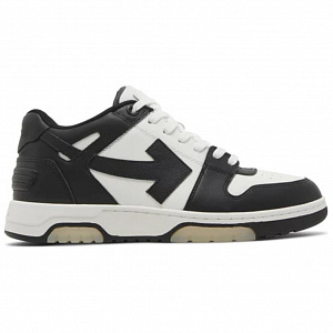 OFF WHITE Out Of Office Low Top Sneaker 'Black White' Women's 1 2522461