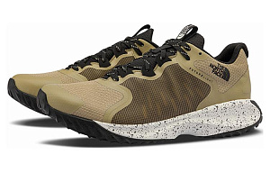 THE NORTH FACE Shock Absorbers Slip Resistant Abrasion Resistant Low Top Outdoor Shoes Men's Khaki 1 2522531