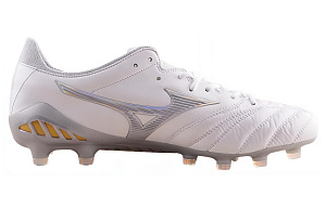 Mizuno Morelia Neo3 III Japan Soccer Cleats 'White Grey' 1 2522599