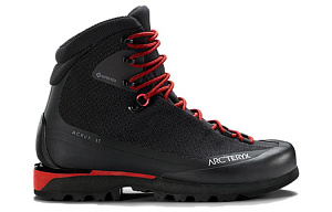 Arcteryx Acrux LT GTX Cushioning Anti-Slip And Wear-Resistant High-Top Outdoor Shoes Men's Black Red 1 2522629