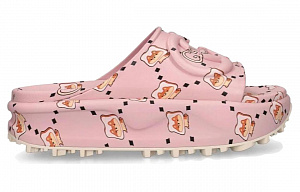 GUCCI Pikarar X GUCCI Women's Slide Sandal 'GG Animal Print   Light Pink' Women's 1 2522643