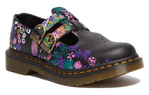 Dr.Martens 8065 Chunky Heel Mary Jane Shoes Women's Black 1 2522712