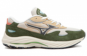 Mizuno Sports Style Wave Rider 'White Green' 1 2522858