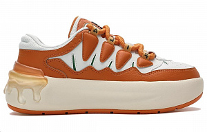 FILA CARROT 1 Carrot Shoes Low Top Skateboard Shoes Women's Orange White 1 2522878