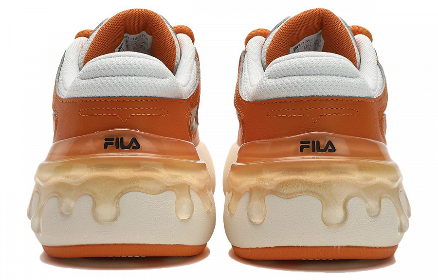 FILA CARROT 1 Carrot Shoes Cushioning, Wear Resistant Low top Skateboard Shoes Women's Orange White купить в интернет-магазине Yoocart с быстрой доставкой по России.