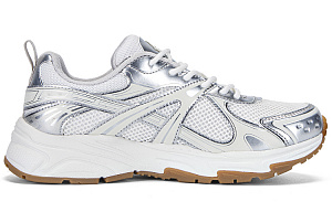 Kappa Bernardo Casual Shoes Unisex Low top White/Silver 1 2522939