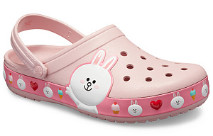 Crocs X Line Friends Beach Pink Unisex Sandals 1 2523193