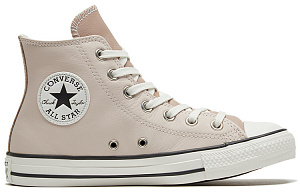 Converse Chuck Taylor All Star Hi Leather Neutral Tones Silt Red Rose Women's 1 2523298