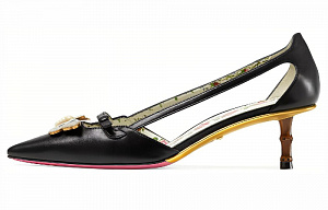 GUCCI Slim Heel High Heels Women's Black