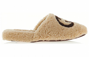 GUCCI Women's Faux Shearling Slipper 'Butterscotch' Women's 1 2523480