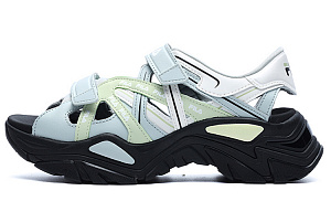 FILA Fishbone Sandal Beach Sandals Women's White Green