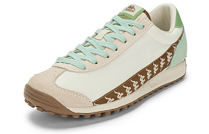 Kappa Anti-Slip And Wear-Resistant Breathable Low-Top Casual Running Shoes Unisex Beige Green 1 2523856