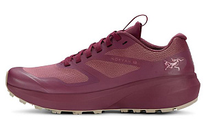 Arcteryx Norvan LD 3 Cushioned Slip-Resistant Low-Top Running Shoes Women's Dark Red