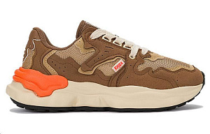 Kappa Durable Breathable Low-Top Casual Running Shoes Unisex Brown 1 2524103