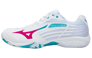 Mizuno Wave Claw 2 Wide 'White Fuchsia Blue'