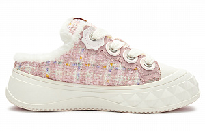 Champion Slip-Resistant Low-Top Skateboard Shoes Women's Pink 1 2524113