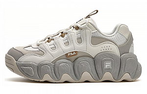 FILA Croissant Lightweight Low Top Chunky Sneakers Women's White Gray