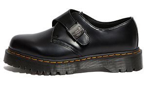 Dr. Martens Fenimore Low Leather 'Polish Smooth   Black' Women's