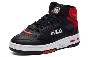 FILA Teratach High Top Black/Red Women's 1 2524594