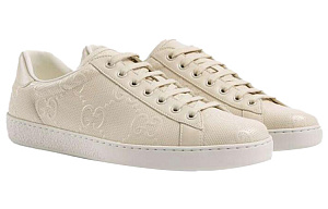 GUCCI Ace 'GG Embossed White' 1 2524666