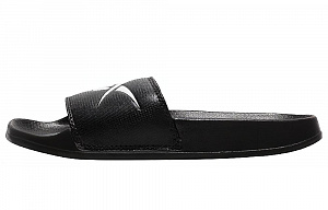 Reebok Classic Slide Sandals 'Dark Black White'
