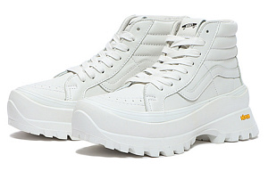 Vans Virbram X Vans SK8 Hi Lx Wear resistant Non Slip Casual Skateboarding Shoes White 1 2524749