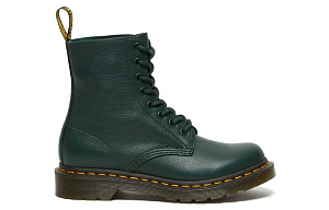 Dr. Martens 1460 Pascal Virginia Waterproof Wear resistant Mid Tops Martin Boots Green Women's 1 2524807