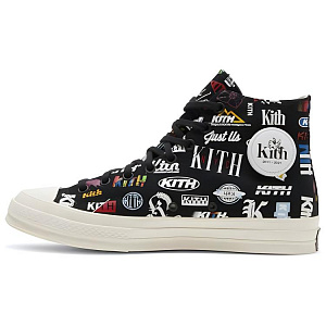 Converse Kith X Chuck 70 High '10th Anniversary Black'