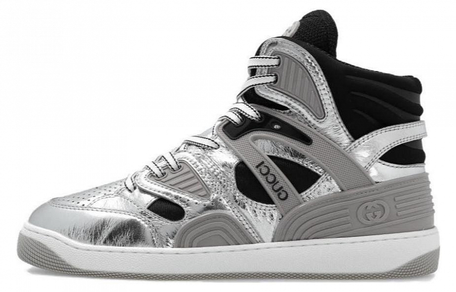 GUCCI Basket High 'Silver Black' купить в интернет-магазине Yoocart с быстрой доставкой по России.