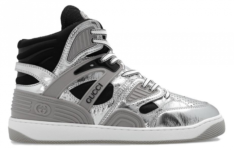 GUCCI Basket High 'Silver Black' купить в интернет-магазине Yoocart с быстрой доставкой по России.