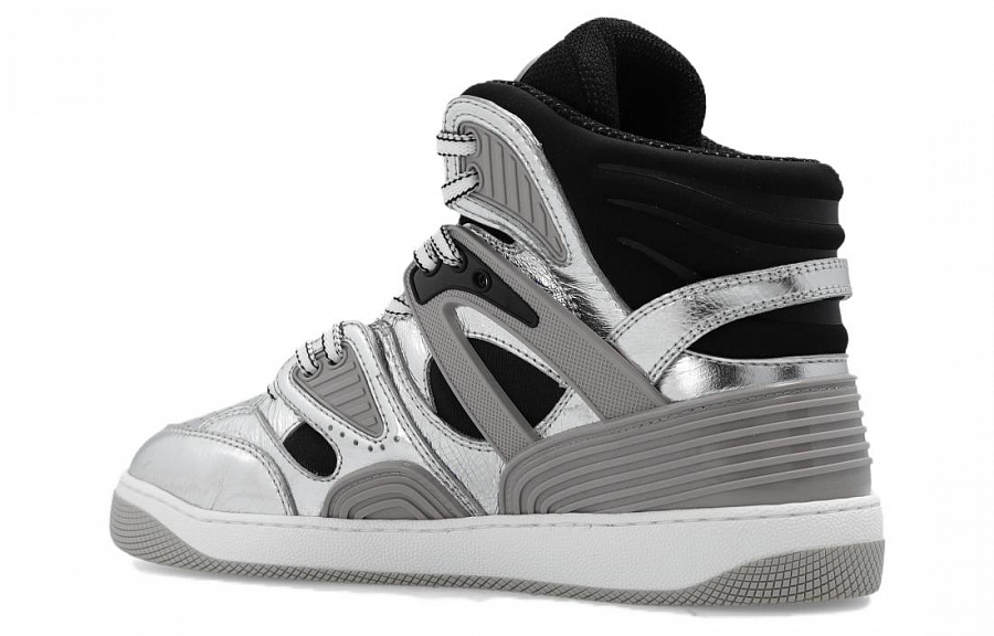 GUCCI Basket High 'Silver Black' купить в интернет-магазине Yoocart с быстрой доставкой по России.