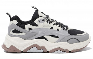 FILA Tiny Rumble V2 Cushioning Wear-Resistant Low-Top Casual Shoes Unisex Black White Gray 1 2525294