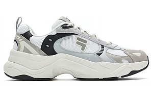 FILA FUSION UNIQUE Wear-Resistant Low-Top Chunky Sneakers Men's Gray White 1 2525581