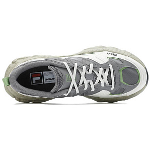 FILA Fern Collection Low Top Chunky Sneakers Men's Gray White Green 1 2525663
