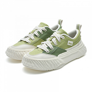 FILA Fosso Chuanxing Shoes Anti Slip Wear Resistant Low Top Canvas Shoes Women's Green 1 2525671
